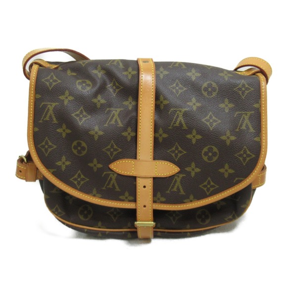 Louis Vuitton Shoulder Brown Bag Saumur Monogram 30 - Picture 1 of 10